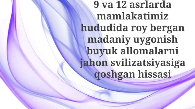 Muhim Olimlar va Ularning Hissalari 1