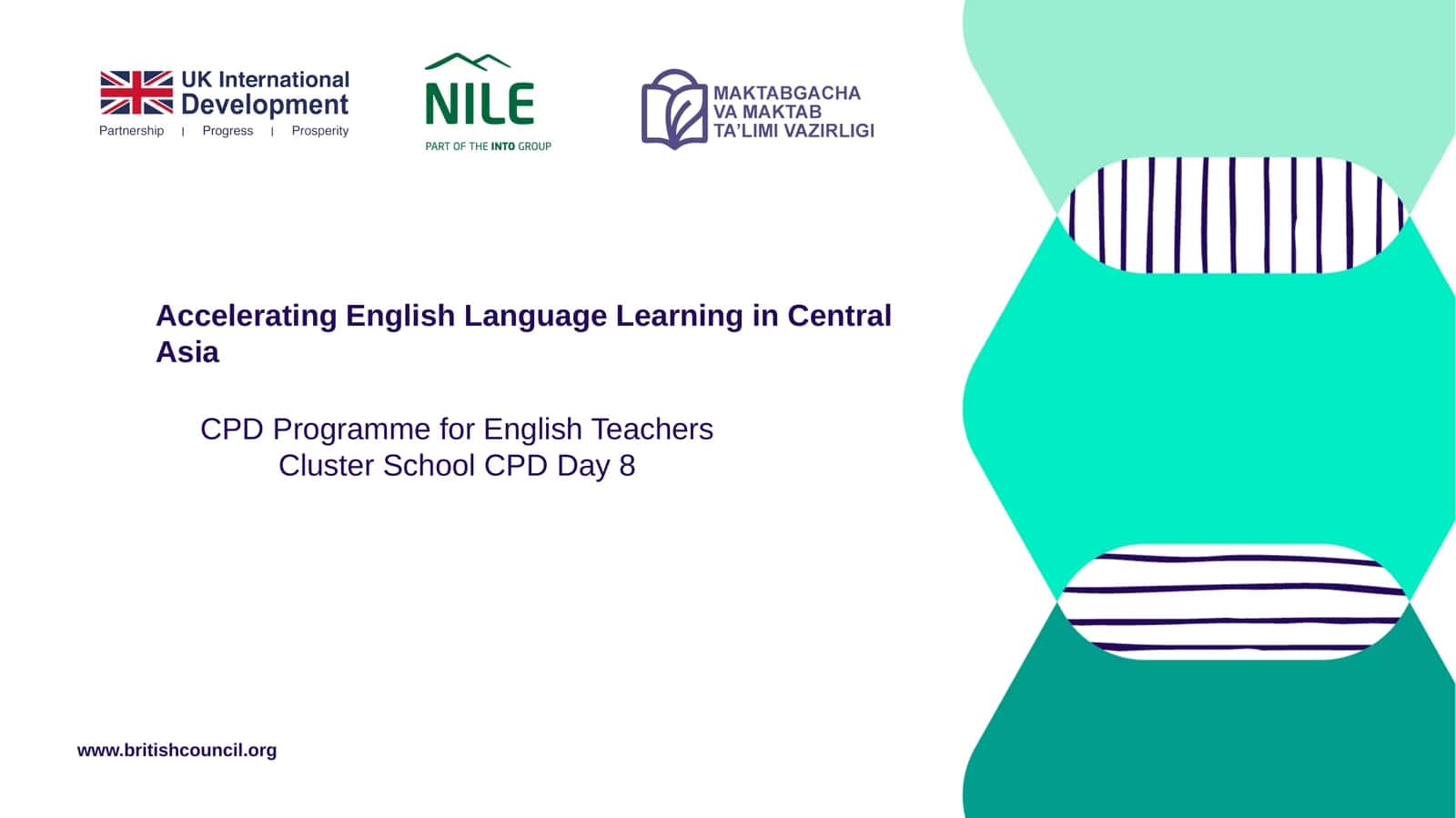CPD Programme for English TeachersCluster School CPD Day 8 1