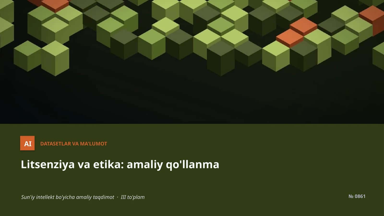 Litsenziya va etika: amaliy qo'llanma 1