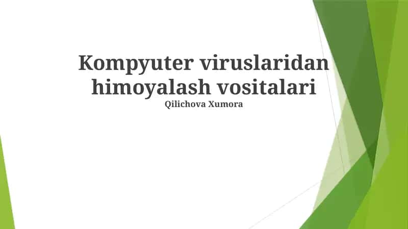 Bulutga asoslangan xavfsizlik yechimlari 1