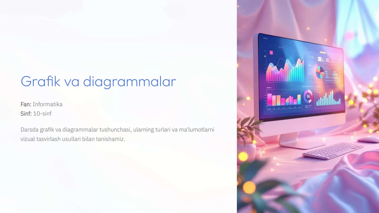 Grafik va diagrammalar 1