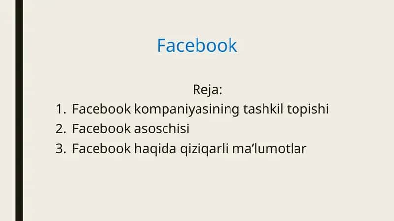 Facebook 1