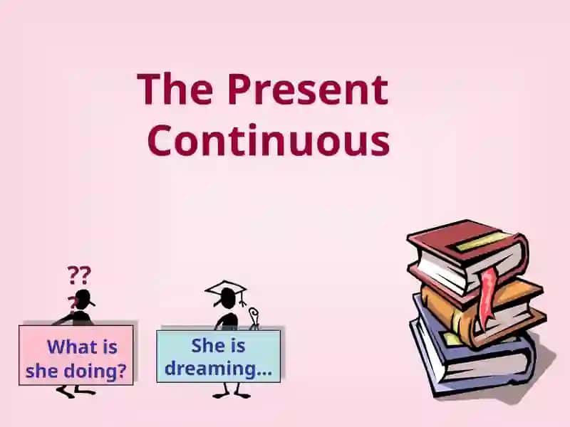 The Present Continuous Tense(Настоящее длительное время)
