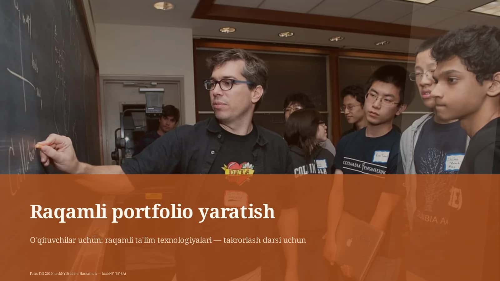 Raqamli portfolio yaratish 1