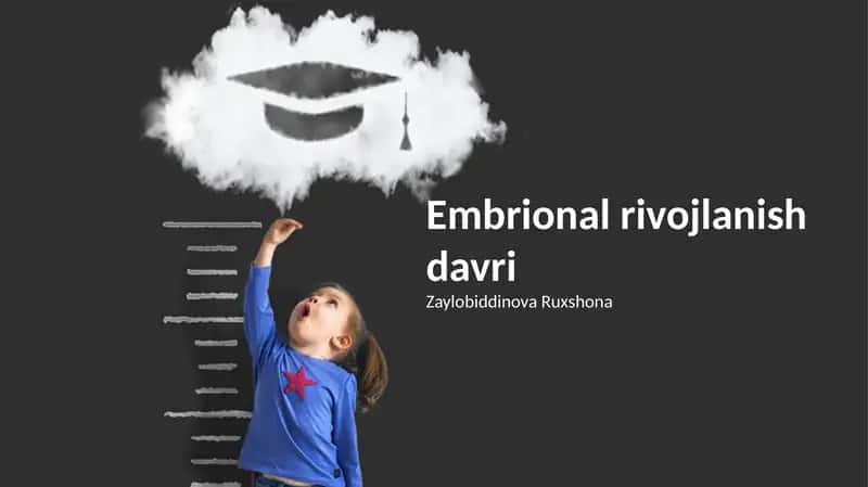 Embrional rivojlanish davri 1