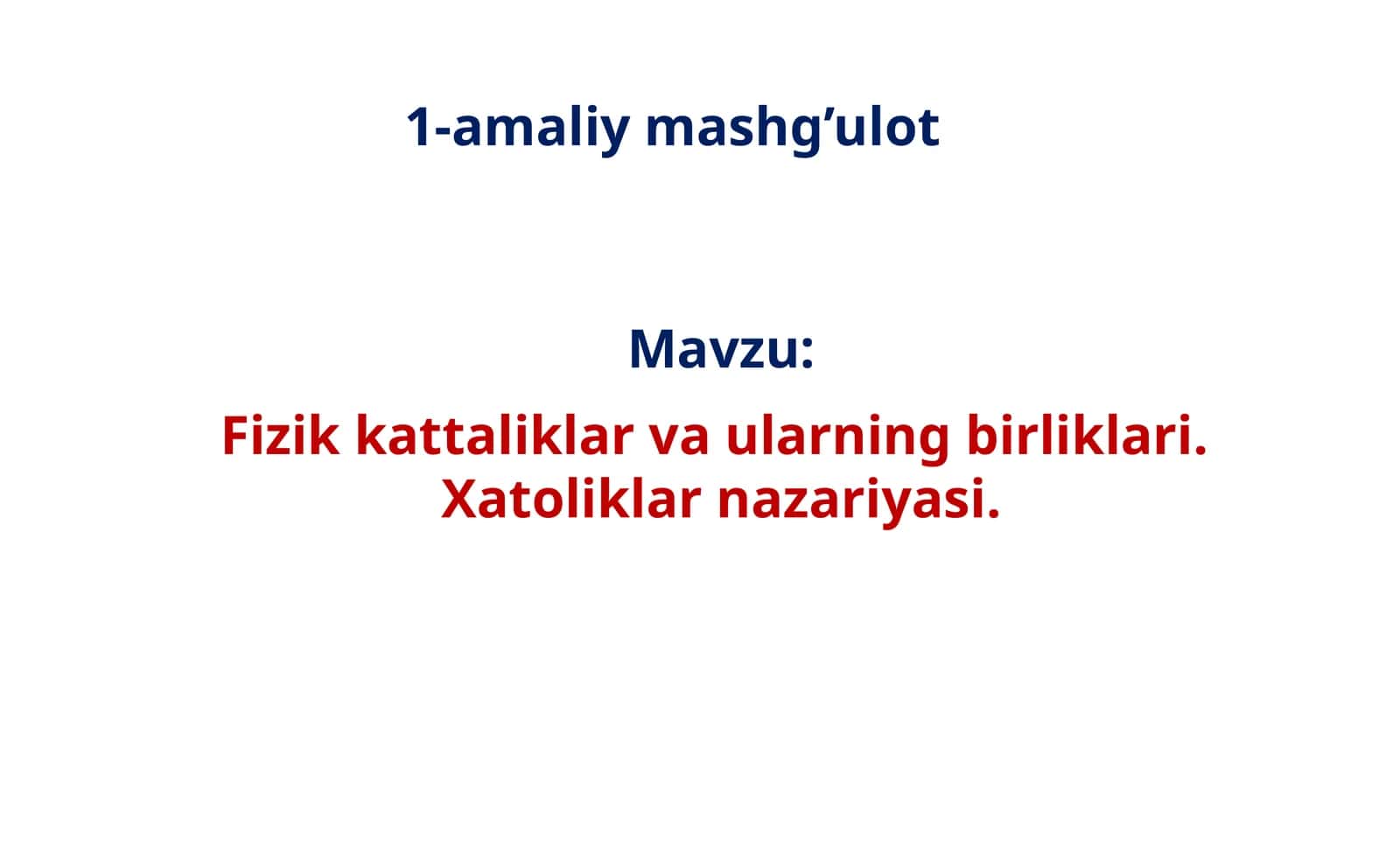 Tibbiyotda fizikaviy va biofizikaviy tekshirish usullari 1