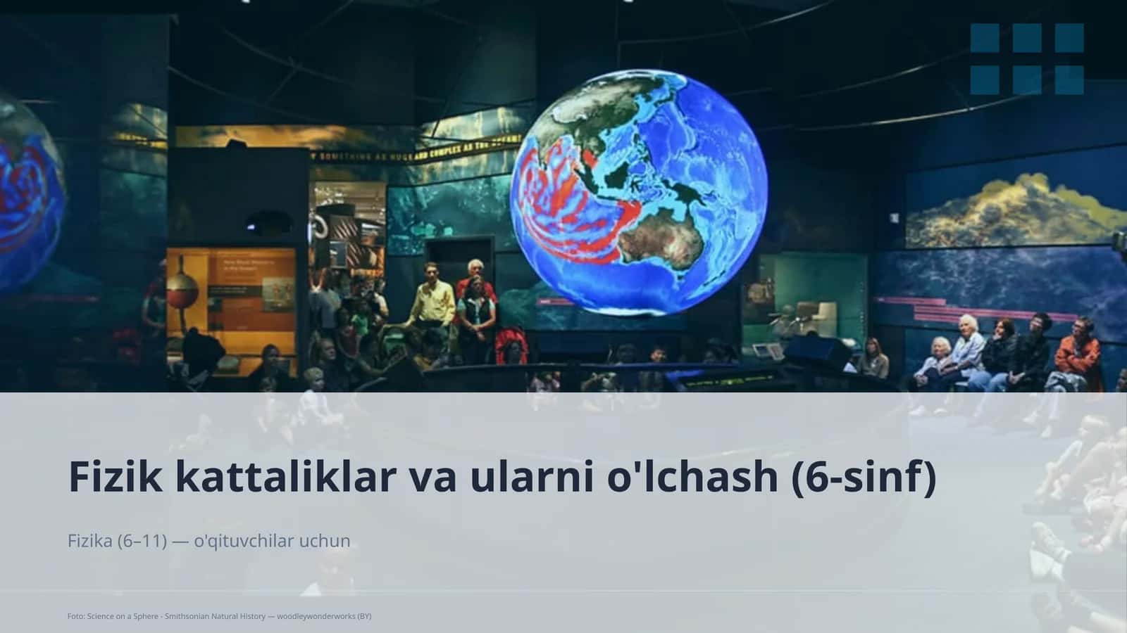 Fizik kattaliklar va ularni o'lchash (6-sinf) 1
