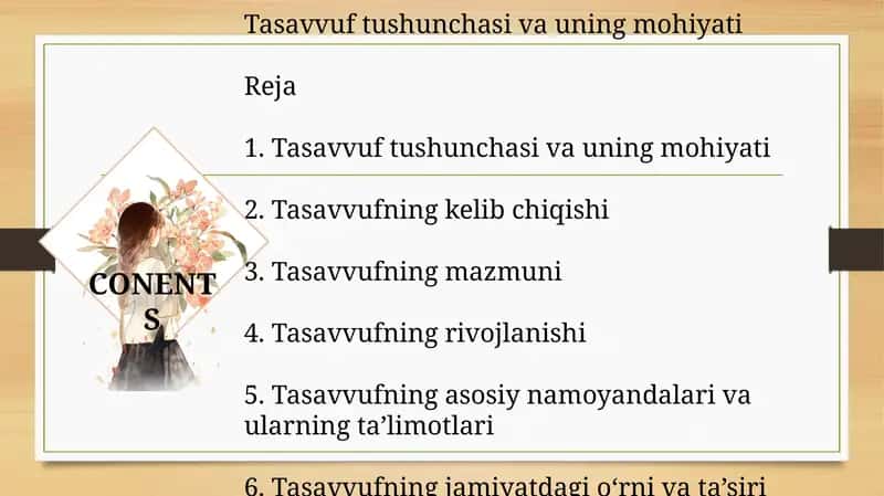 Tasavvuf Tushunchasi va uning Mohiyati 1