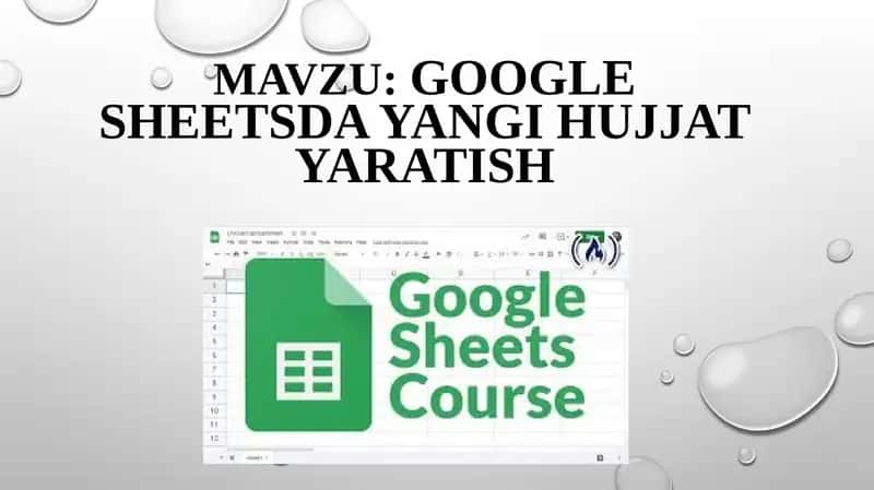 GoogleSheets 1