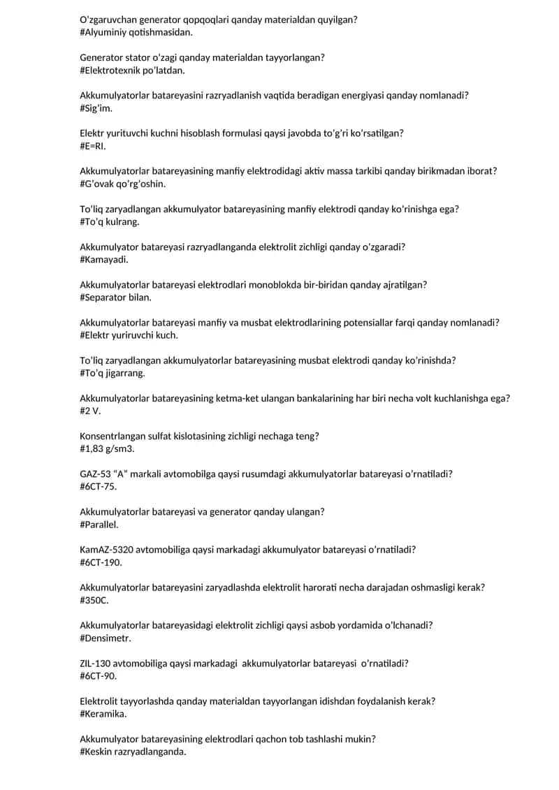 Akkumulyatorlar batareyasi 1