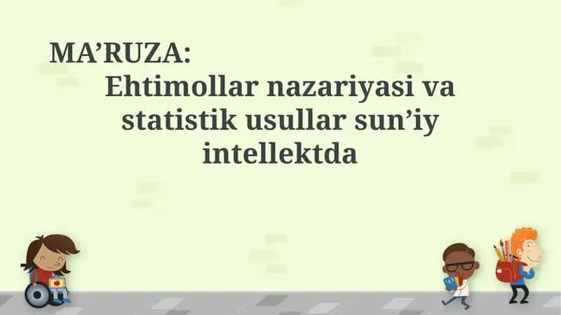 Ehtimollar nazariyasi asoslari 1
