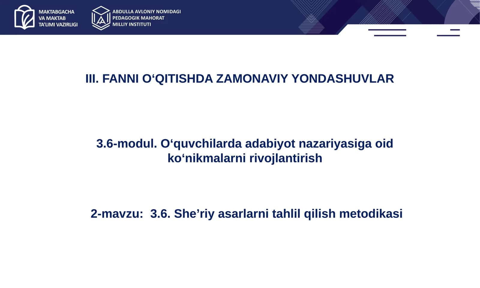 She’riy asarlarni tahlil qilish metodikasi 1