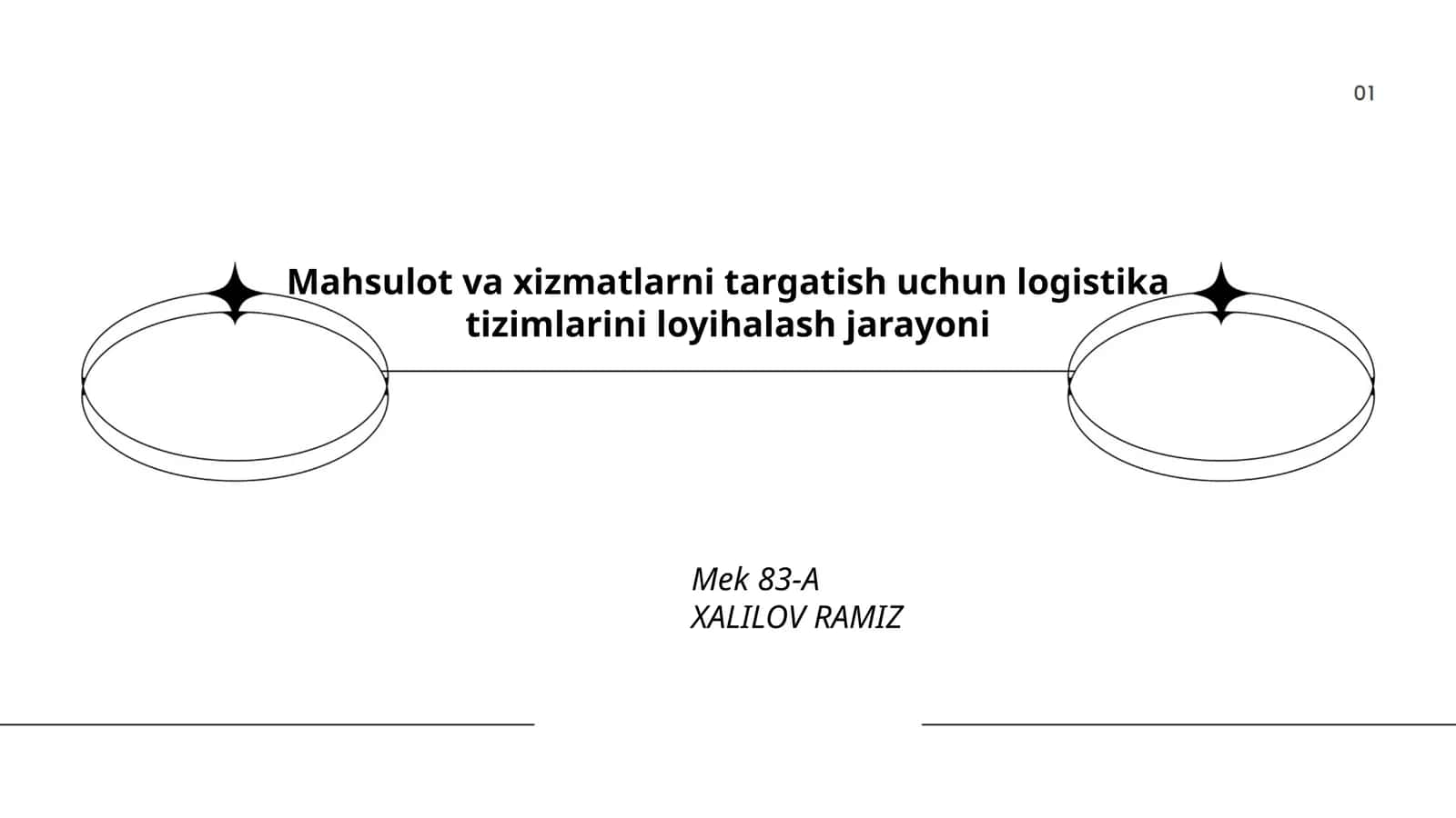 Logistika tizimlari asoslari 1