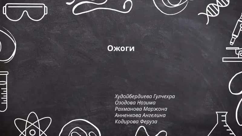 Ожоги 1