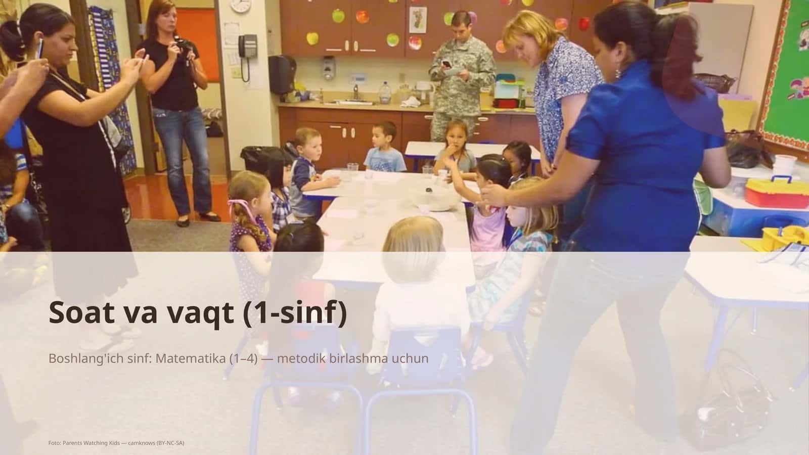 Soat va vaqt (1-sinf) 1