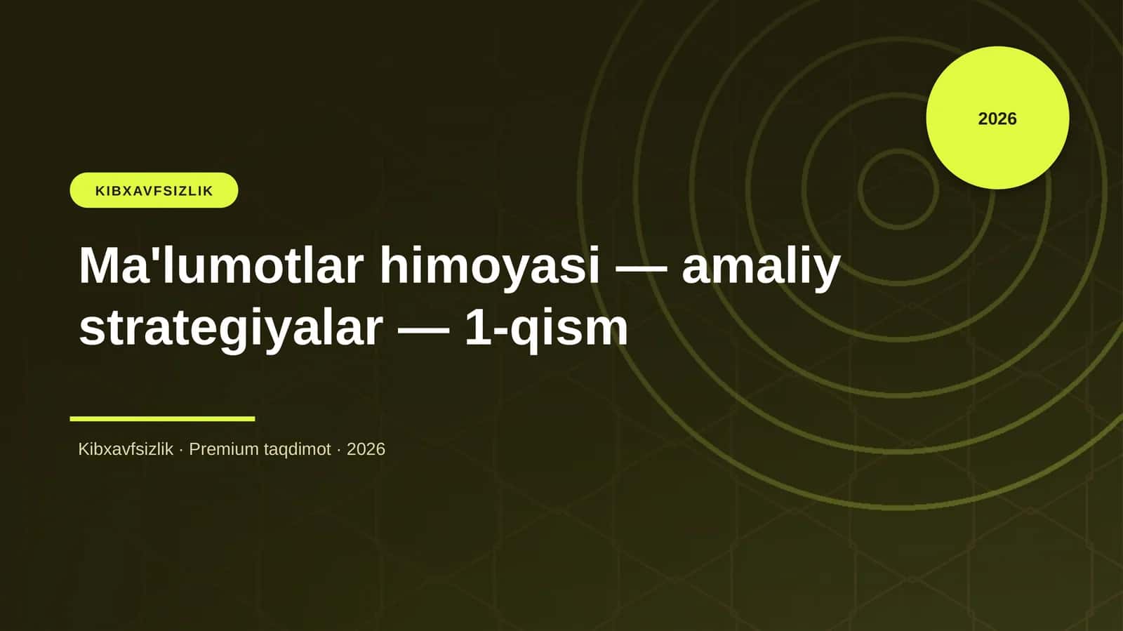 KIBXAVFSIZLIK 1