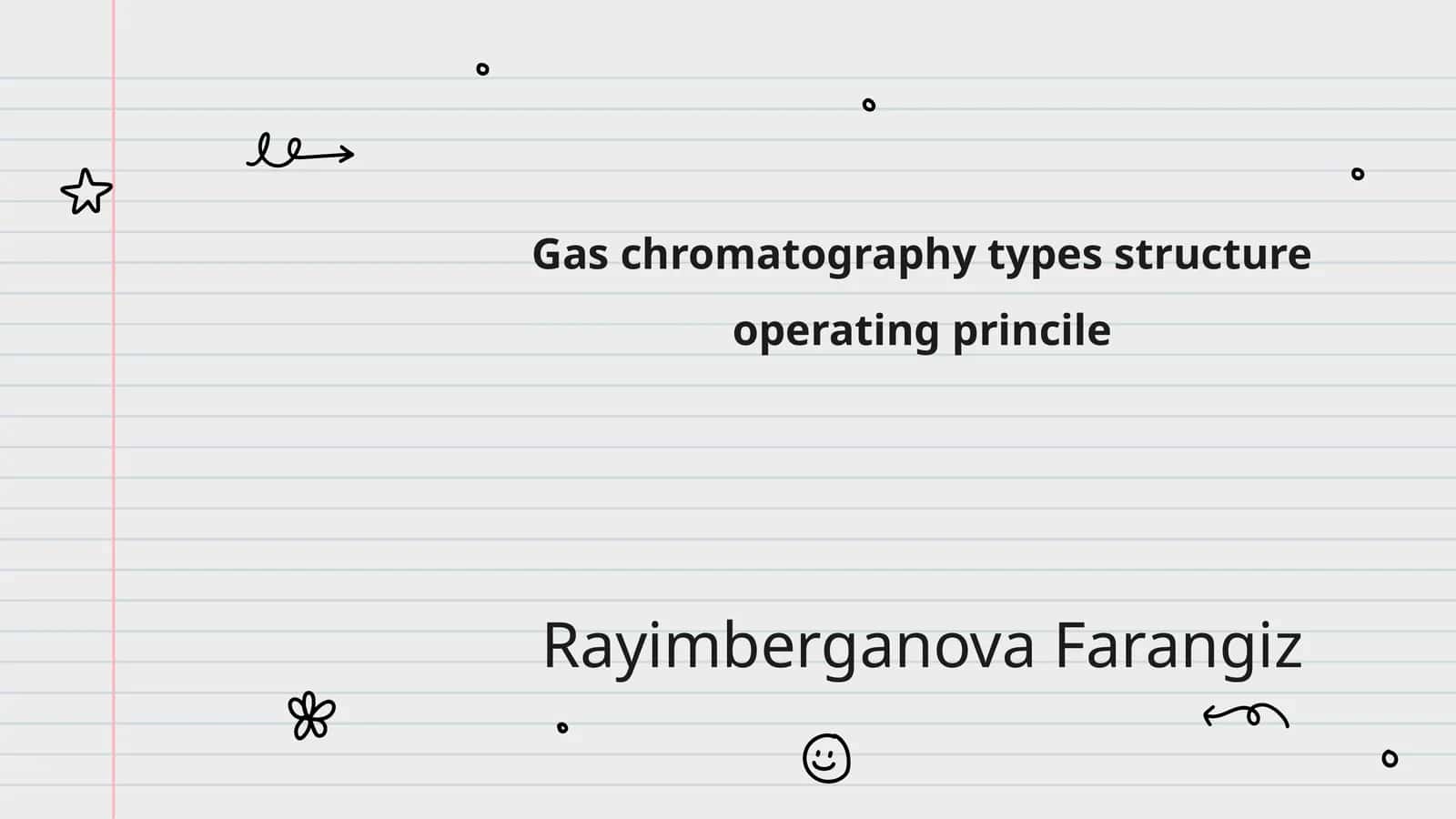 Gas chromatography types structure operating princile 1