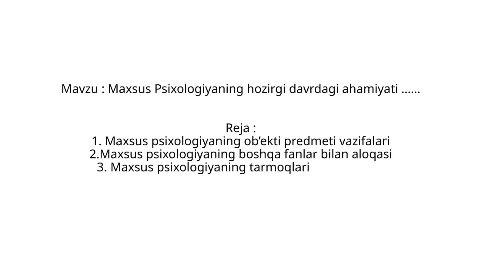 Maxsus Psixologiya 1