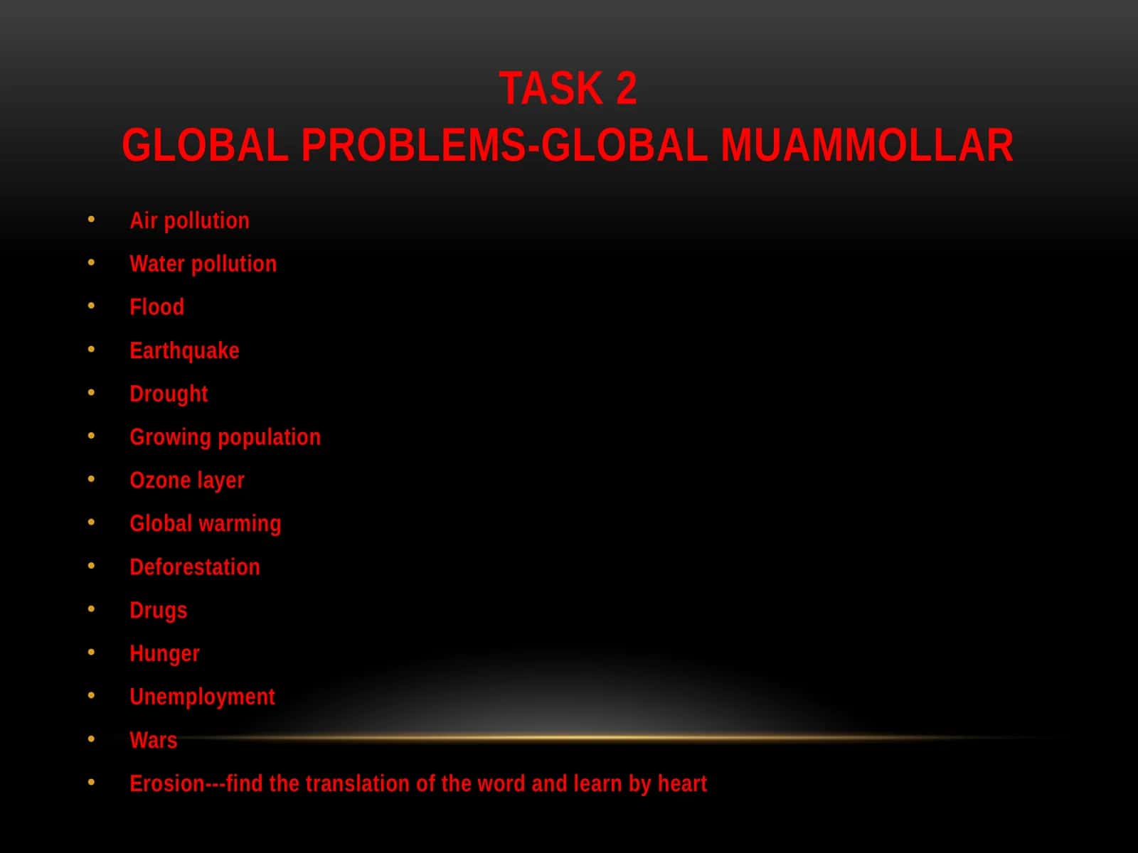 Global problems-globalmuammollar 1