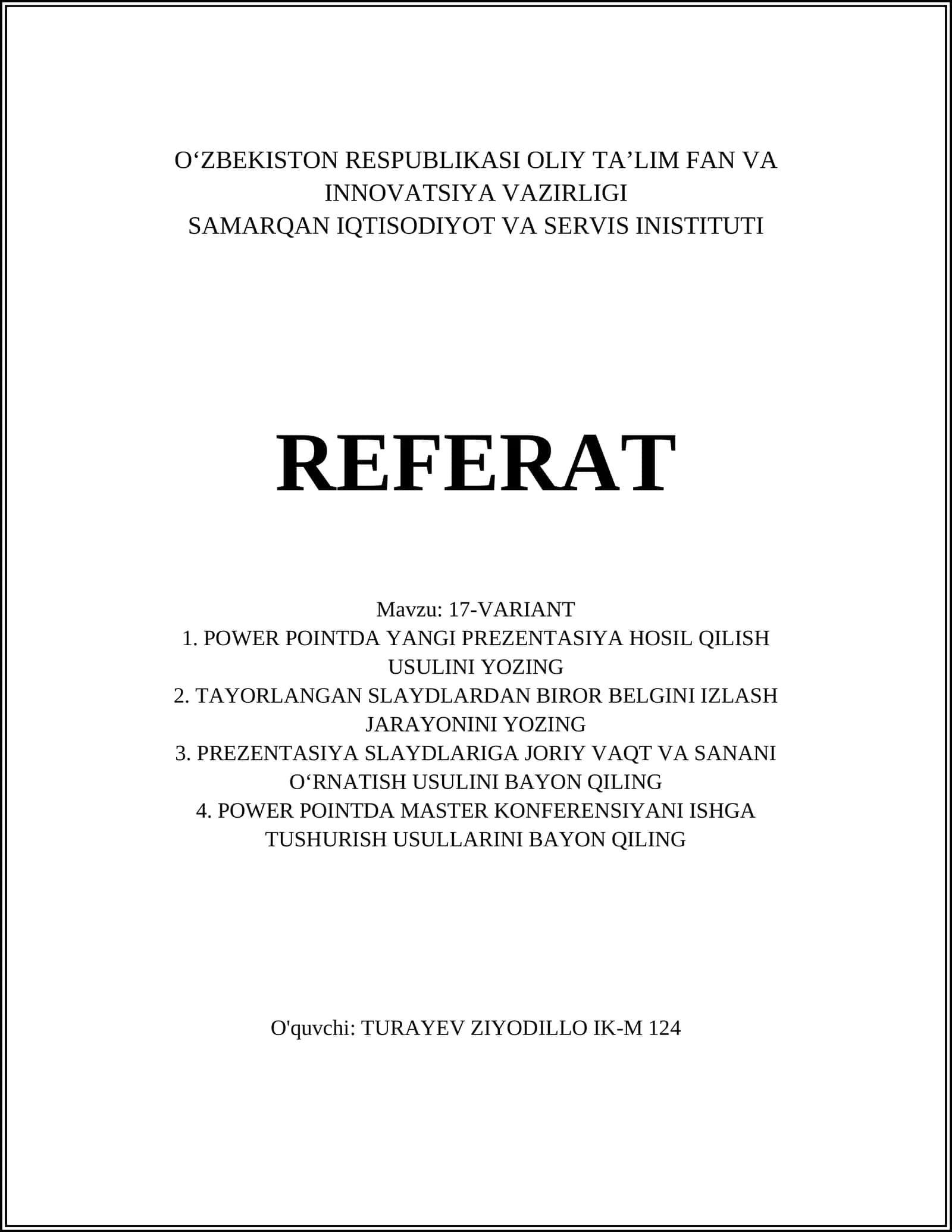 Prezentatsiya Fonini O'zgartirish Usullari 1