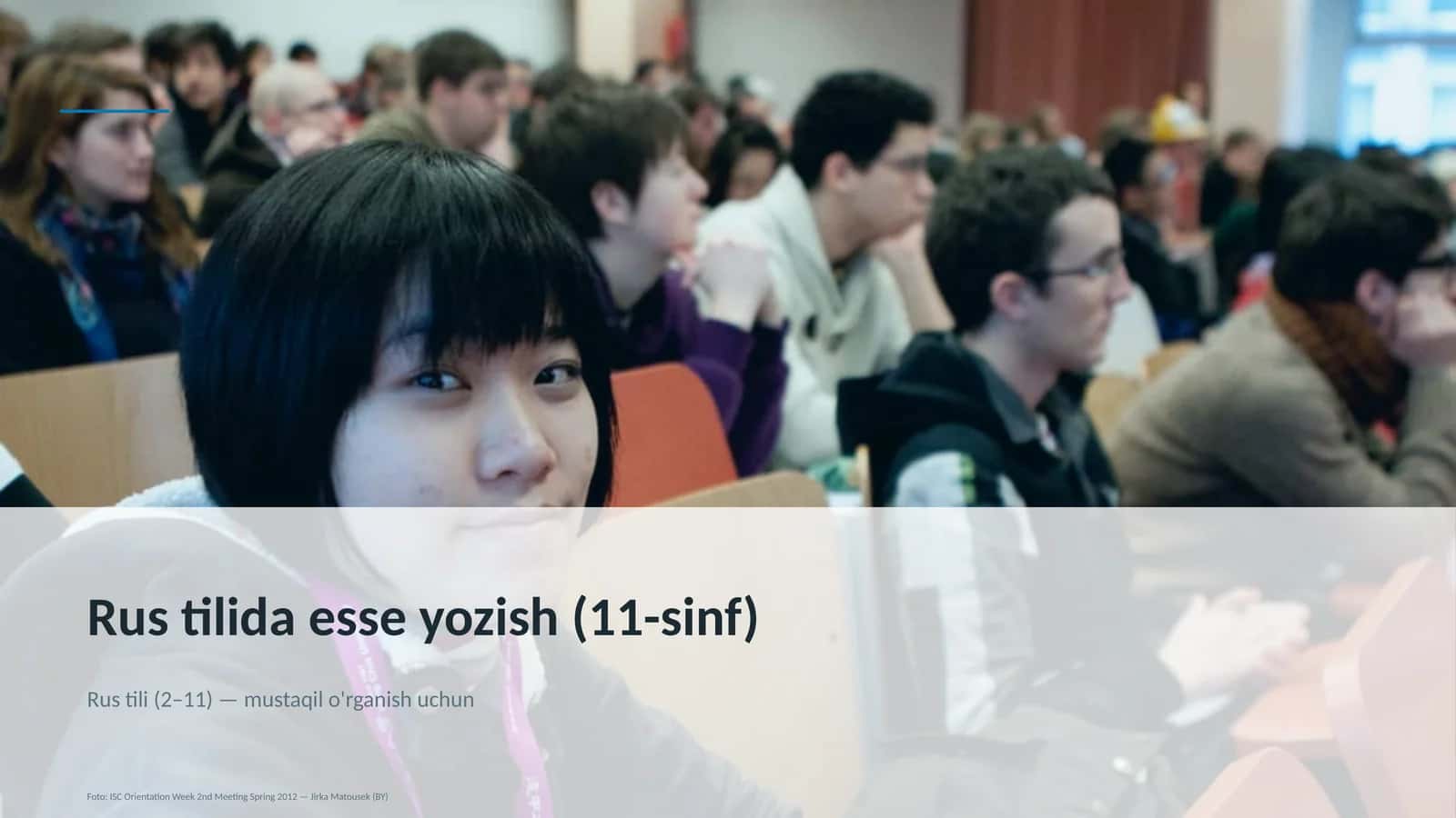 Rus tilida esse yozish (11-sinf) 1