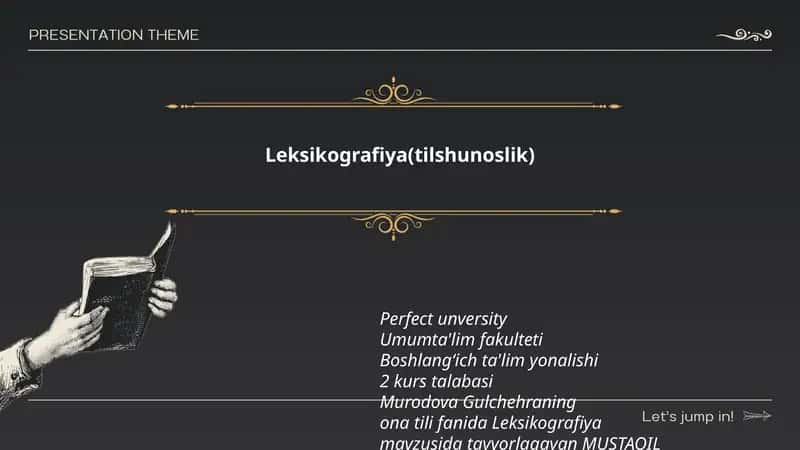 Leksikografiya(tilshunoslik) 1