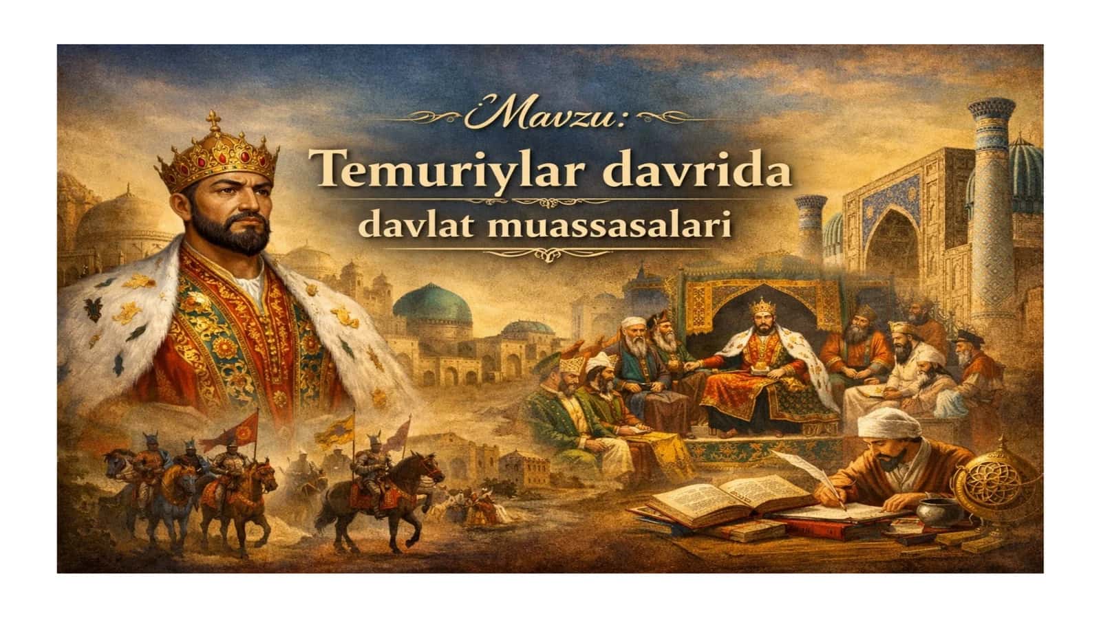Temuriylar davlati boshqaruv tizimi 1