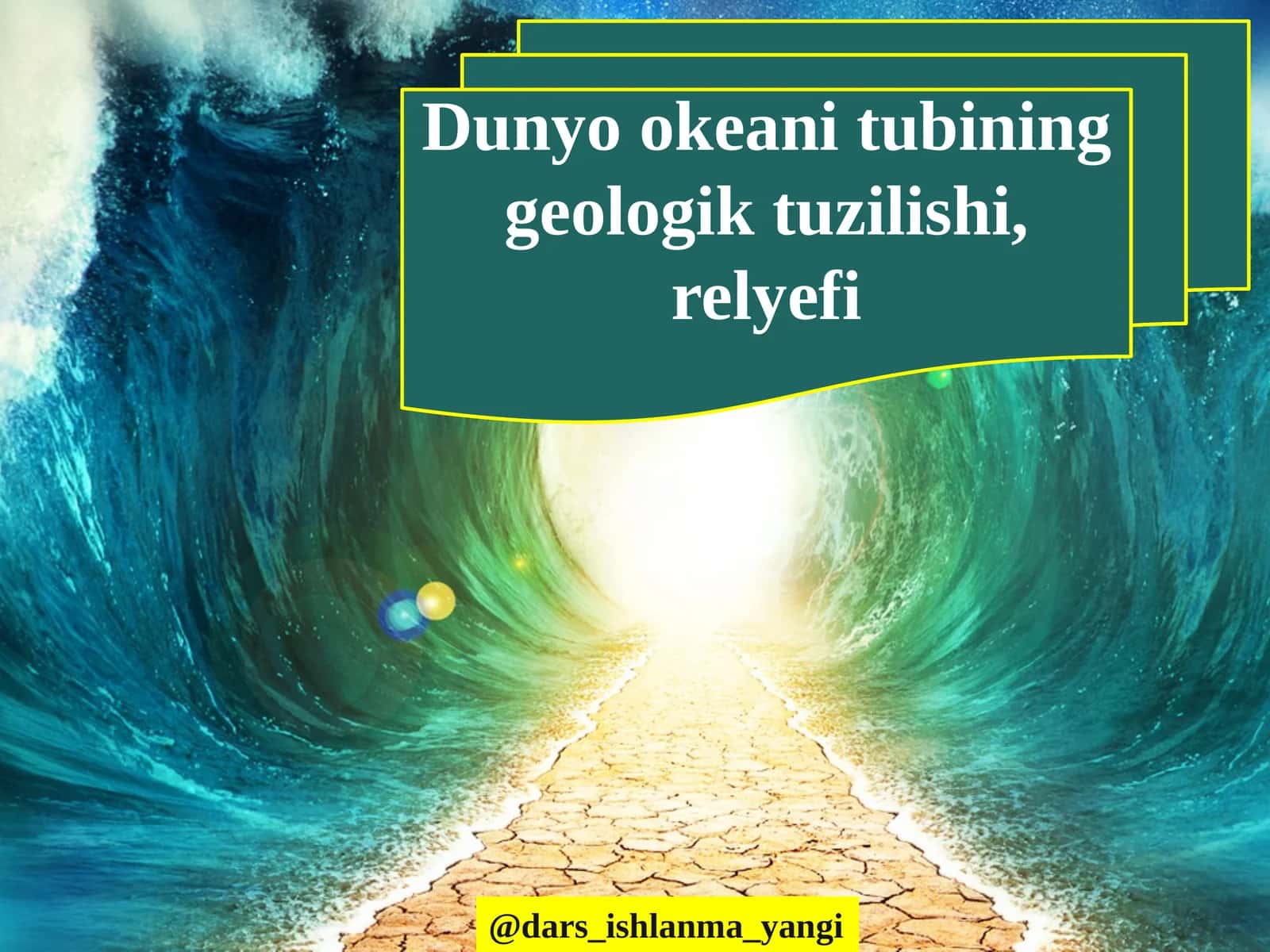 Dunyo  okeani  tubining geologik tuzilishi, relyefi 1