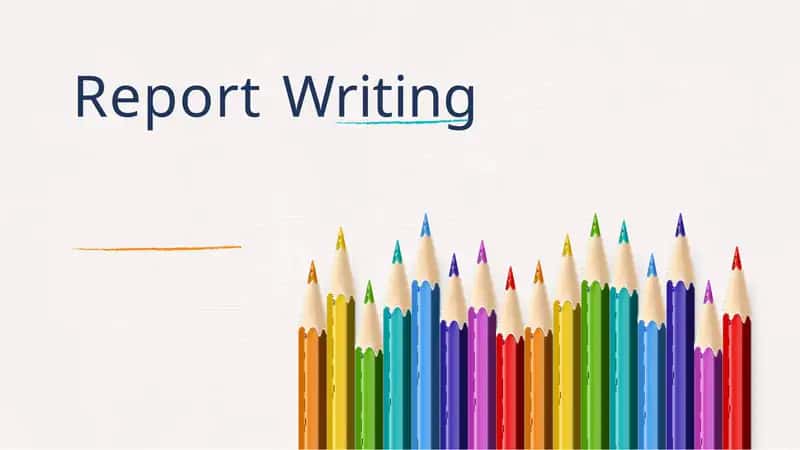 Report Writing 1