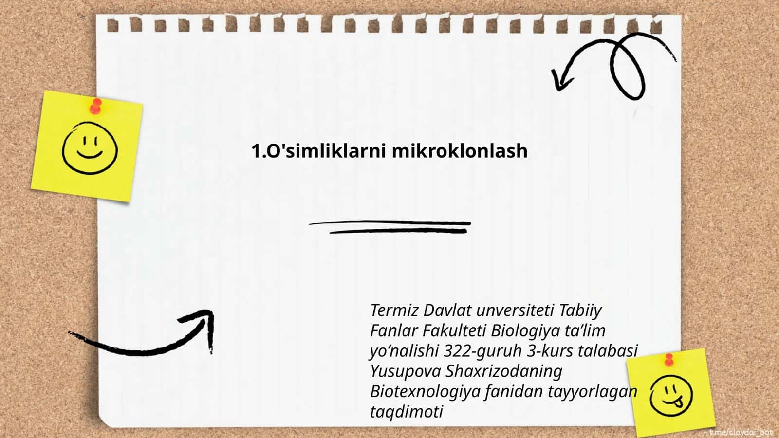 O'simliklarni mikroklonlash 1