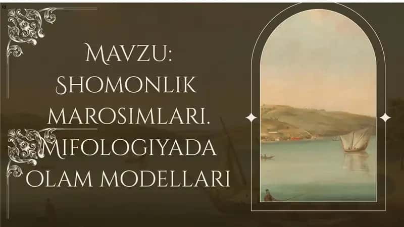 Shomonlik Marosimlari 1