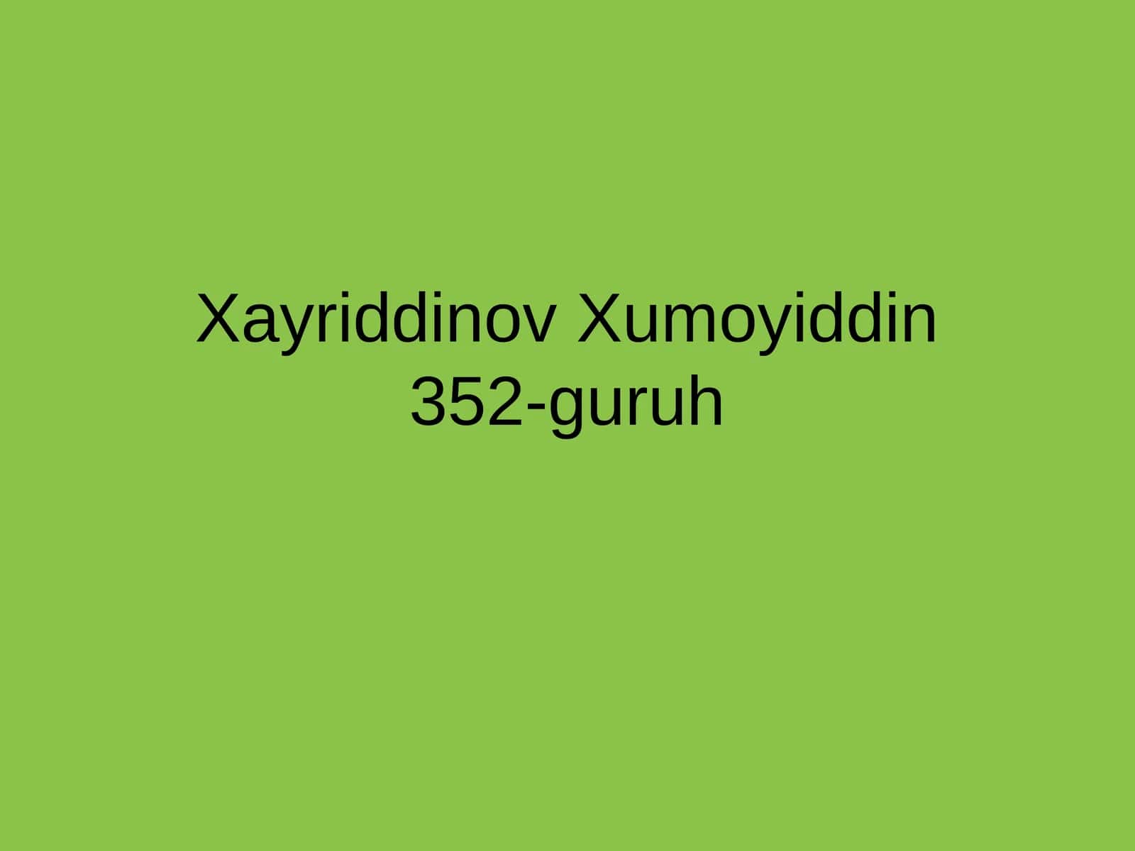 NUR TASHXISI USULLARI TARIXI 1