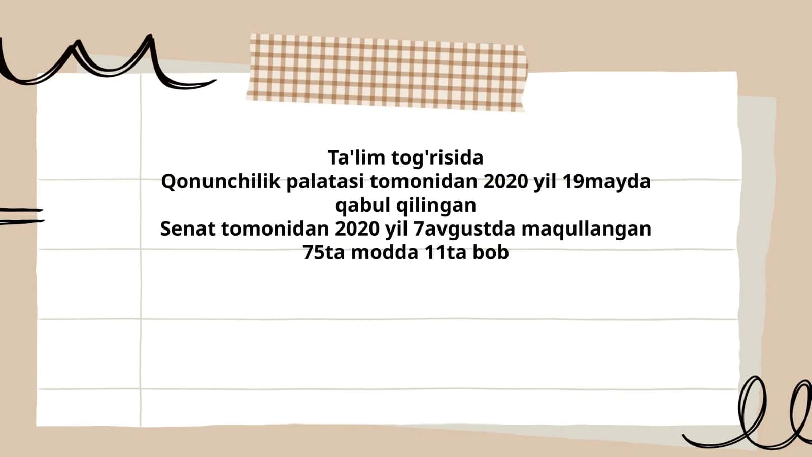 Qonunchilik palatasi 1