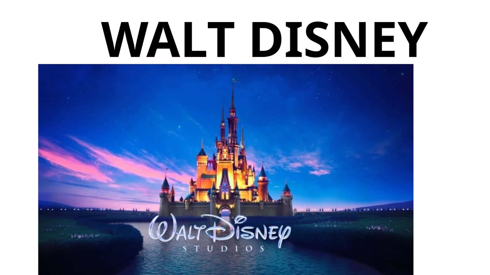 WALT DISNEY 1