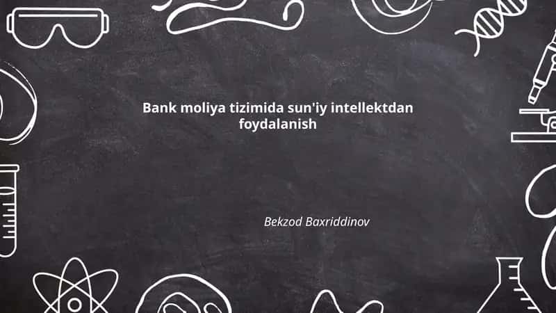 Sun'iy intellekt banklarda 1