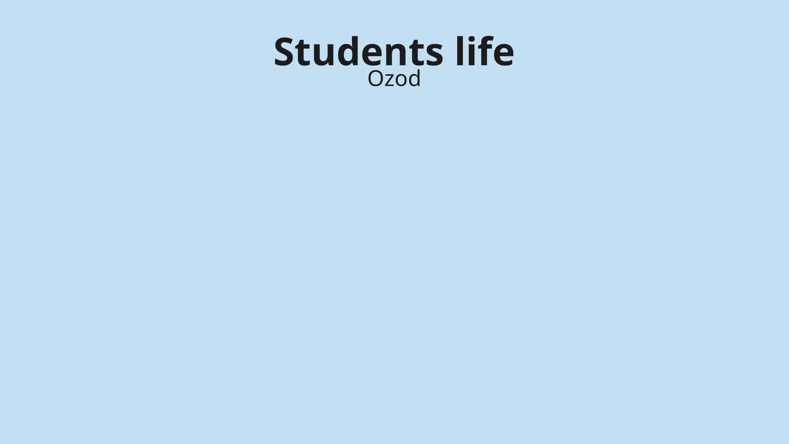 Students life 1