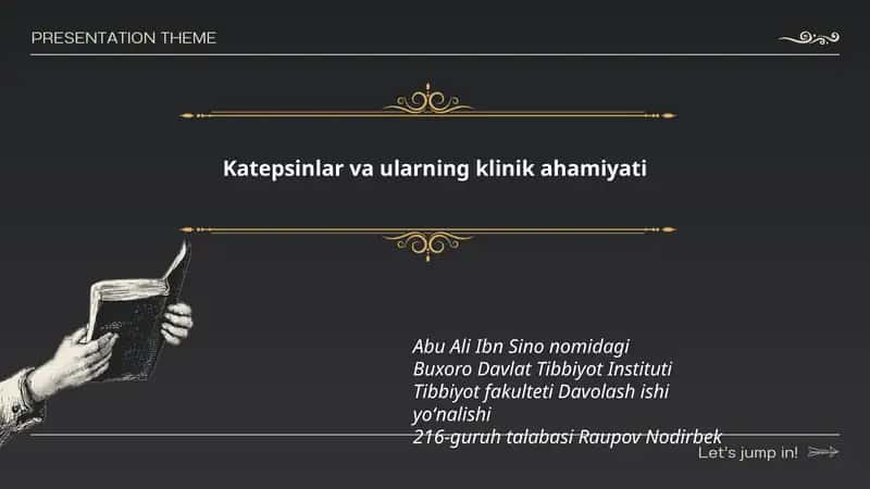 Katepsinlar va ularning klinik ahamiyati 1