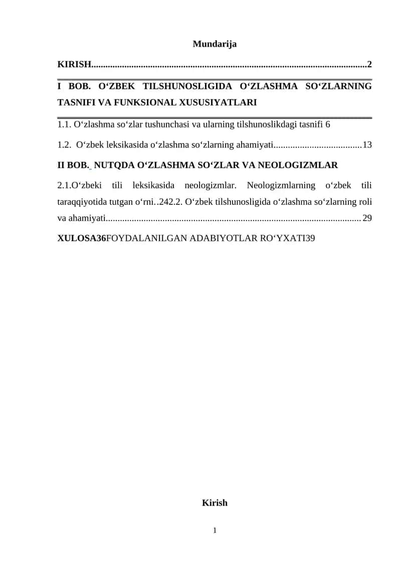 Nutqda oʻzlashma soʻzlarning ma'noviy siljishlari 1