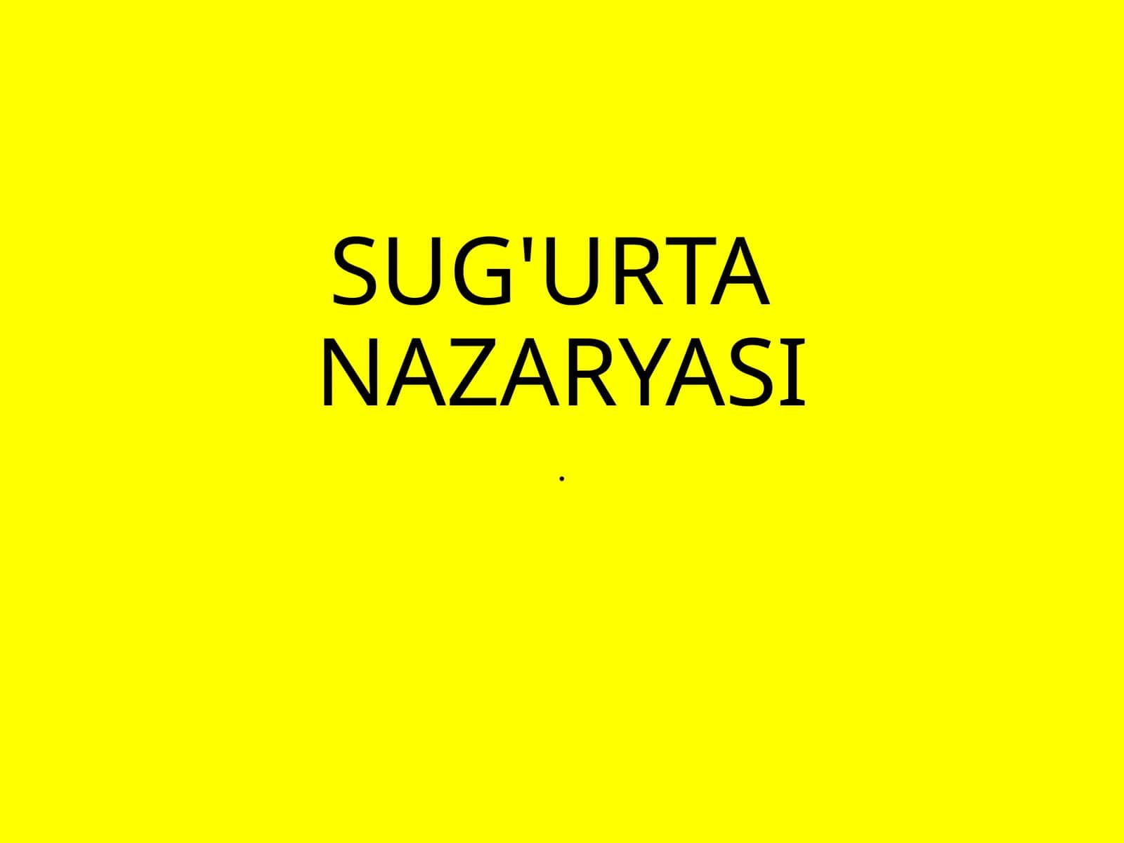 Tibbiysug'urta 1