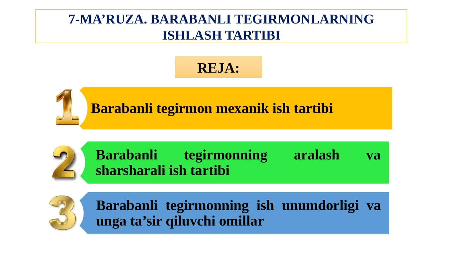 Barabanlitegirmonning ish tartibi 1