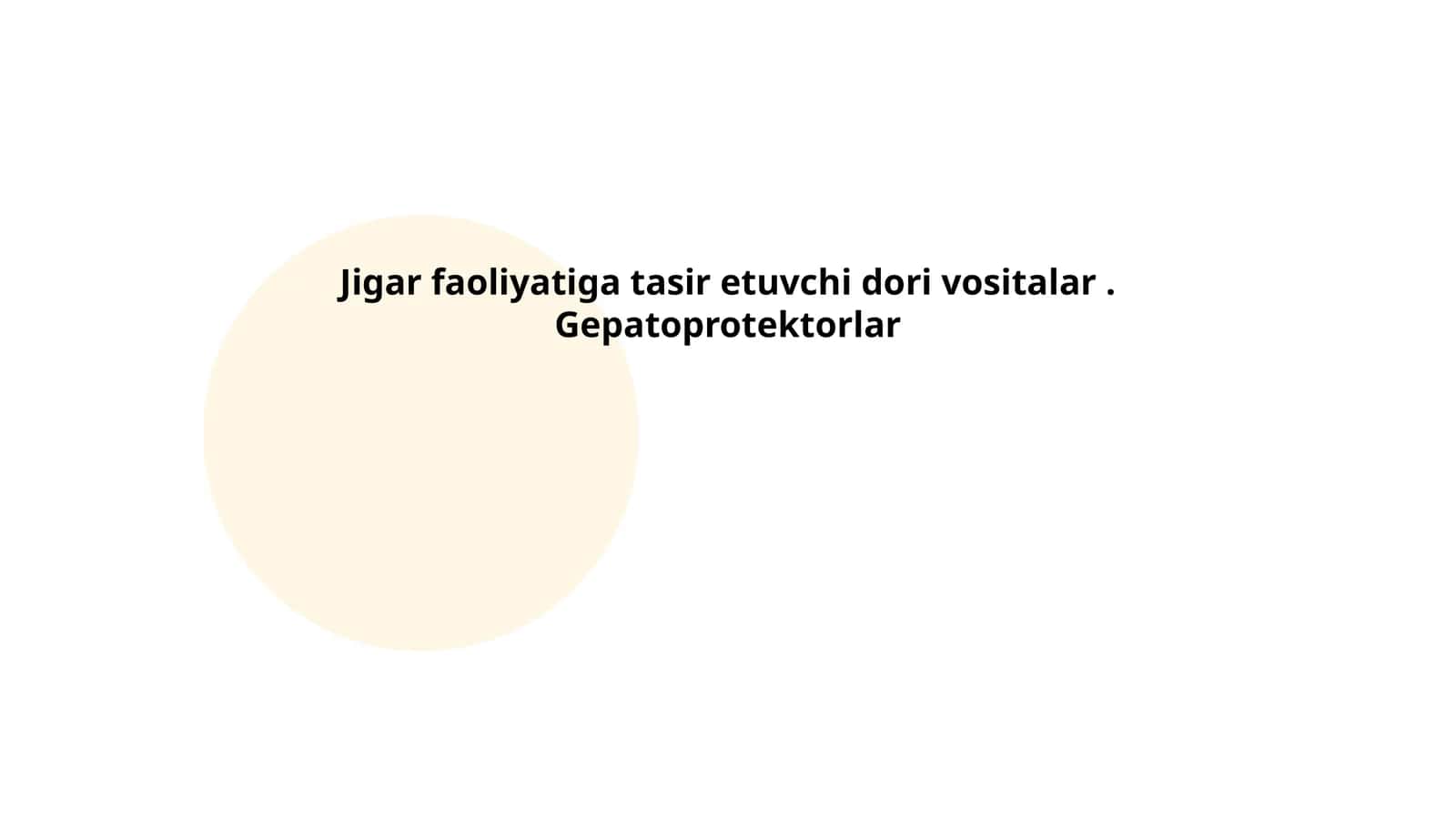 Gepatoprotektorlar 1