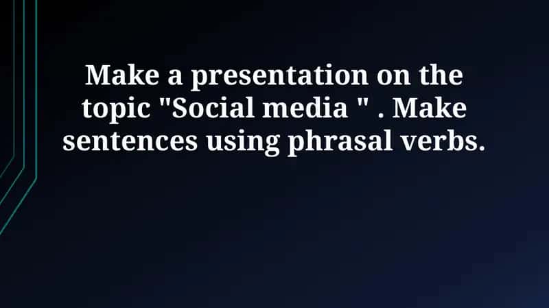 Social Media Presentation 1