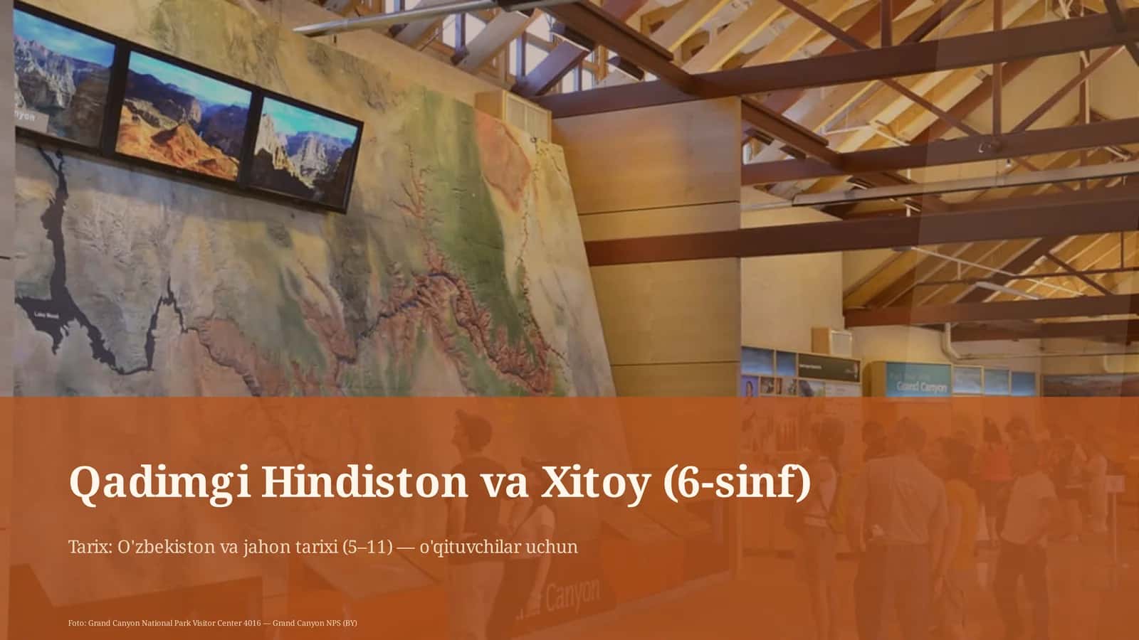 Qadimgi Hindiston va Xitoy (6-sinf) 1