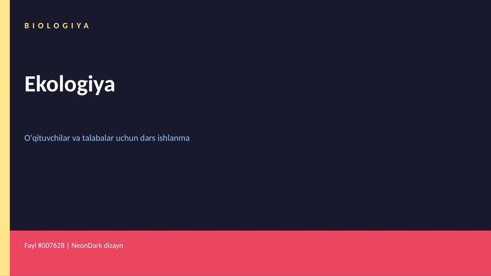 BIOLOGIYA 1