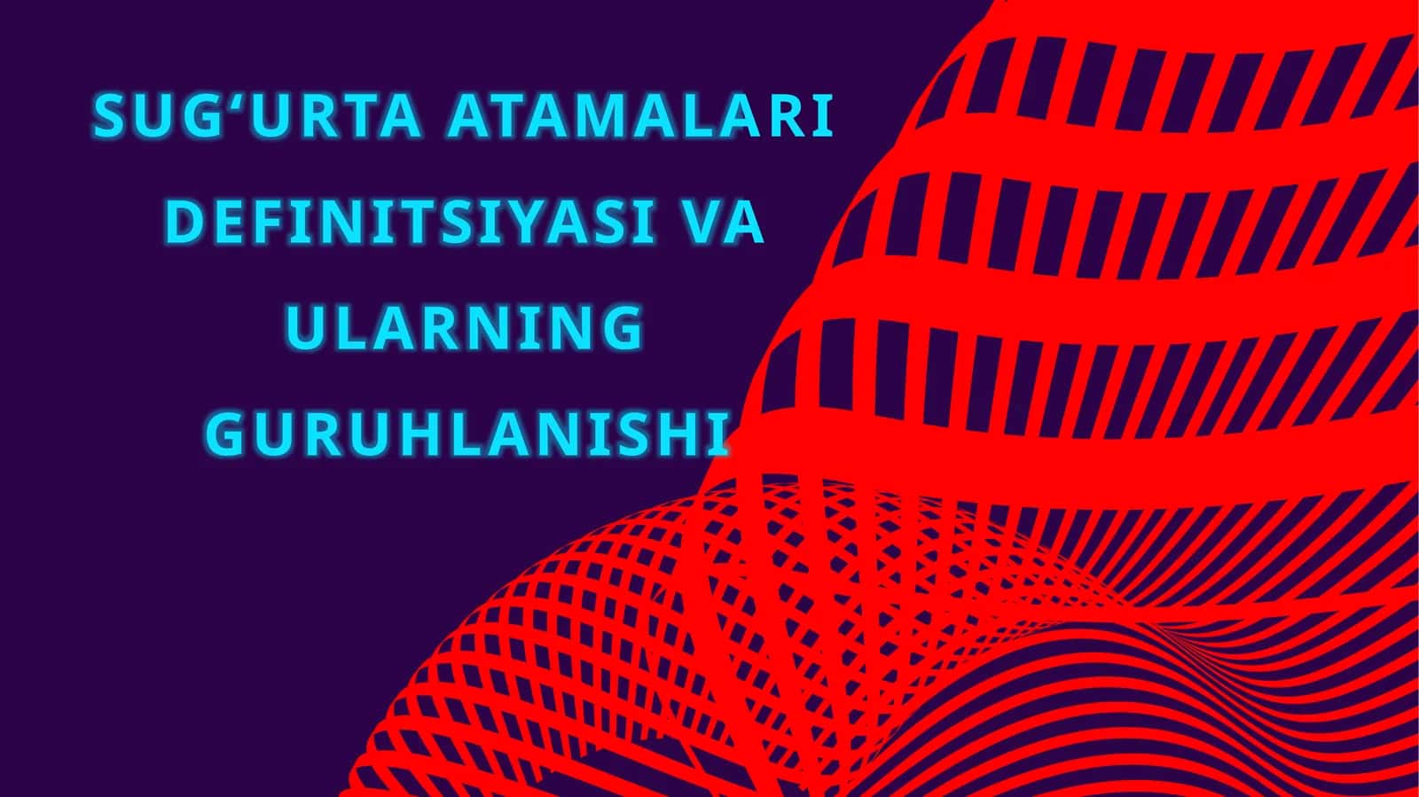 Sugʻurta atamalari definitsiyasi va ularning tariflanishi 1
