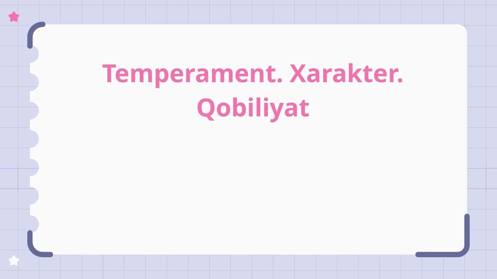 Temperament.Xarakter.Qobiliyat 1