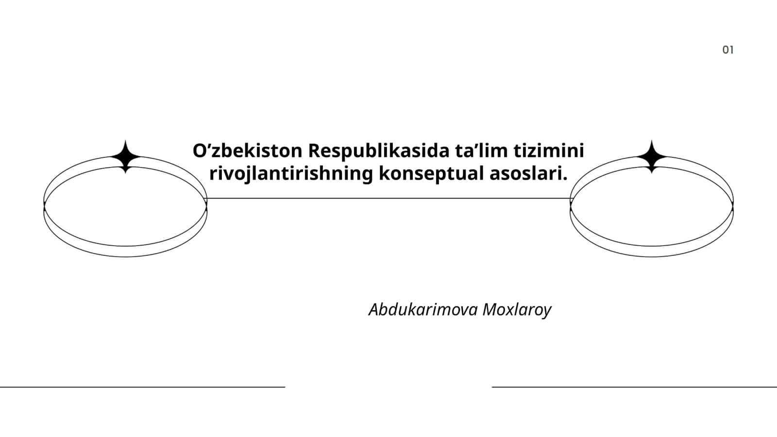 Ta'lim tizimining islohoti 1