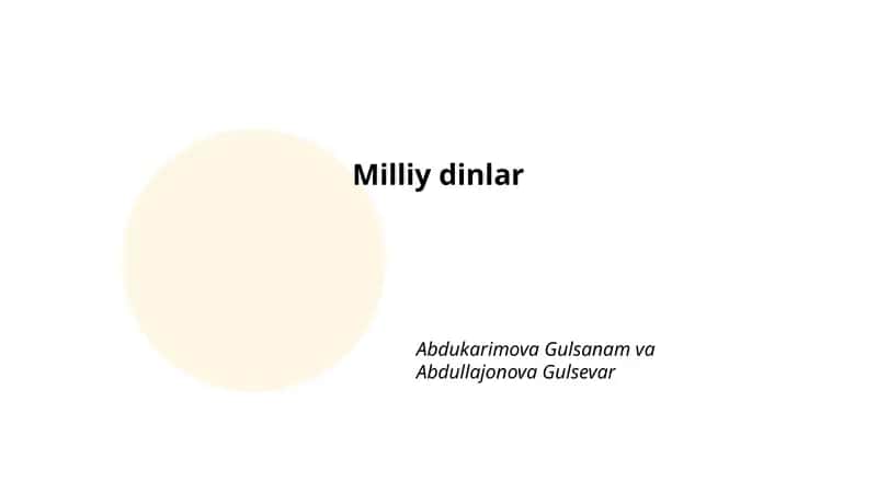 Tengriyizm: eʼtiqod va rituallari 1