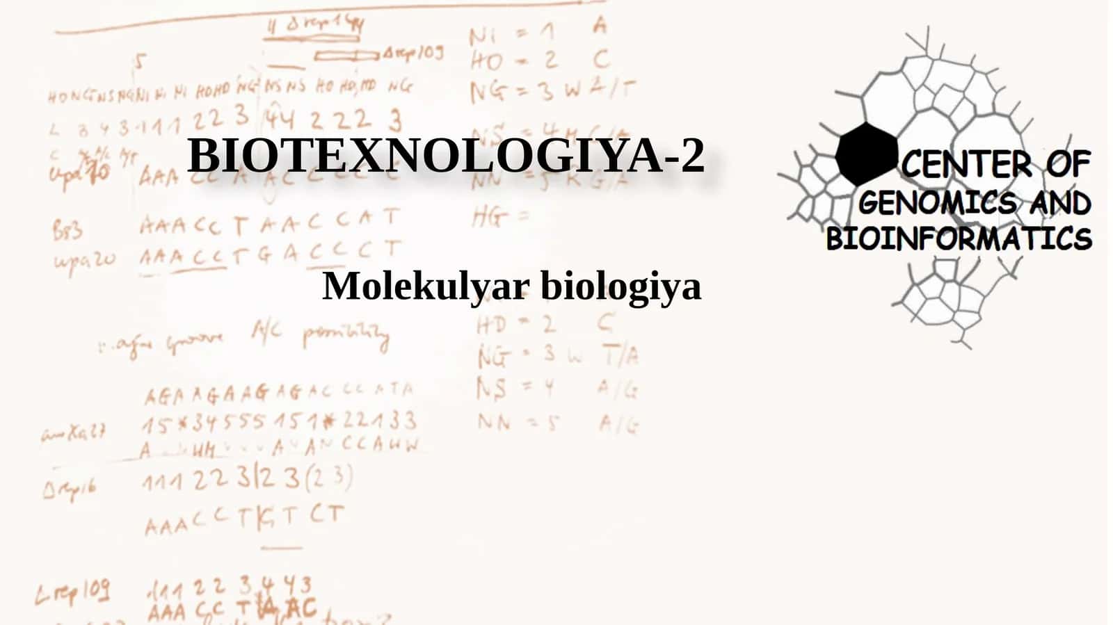 Molekulyarbiologiya 1