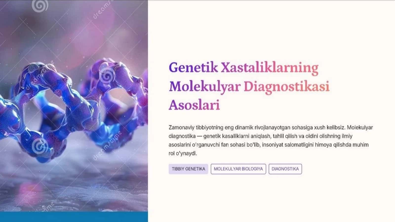 genetik xastaliklar patofiziologiyasi 1